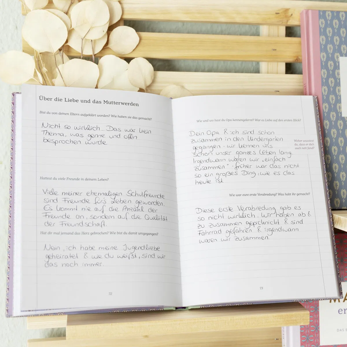 Opa, erzähl mal!: Das Erinnerungsalbum deines Lebens | Das Original. Hochwertige Sonderausgabe des Bestsellers (Elma van Vliet - Erzähl mal!-Reihe im Skandi-Design)