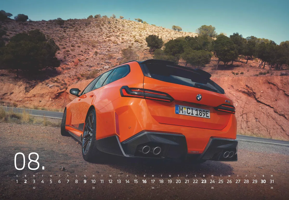 BMW M Wandkalender 2026