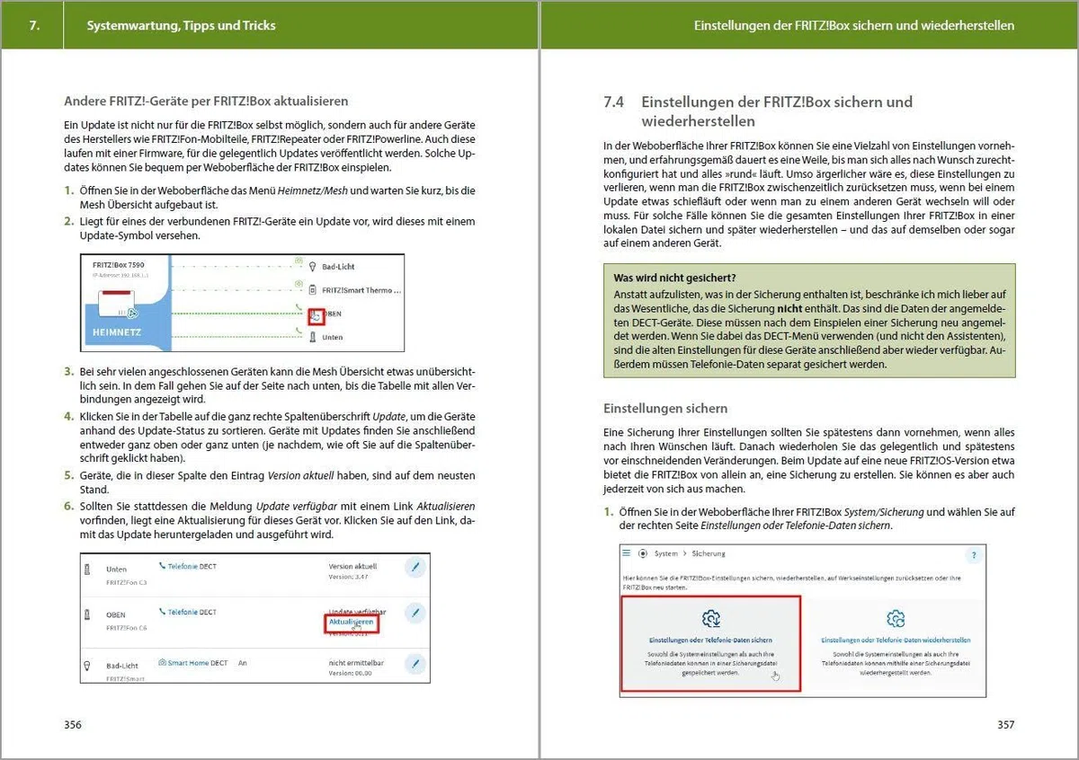Die ultimative FRITZ!Box-Bibel – Das Praxisbuch: - Ausgabe 2026 - mit vielen Insider-Tipps und Tricks - komplett in Farbe. Geeignet für alle Fritz!Box ... 8. Auflage zum aktuellen Fritz!OS 8 System