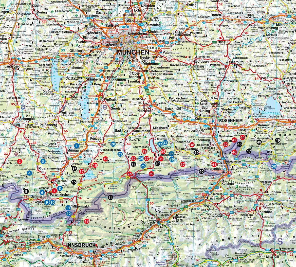Wandern im Winter - Bayerische Alpen: 50 Wander- und Schneeschuhtouren mit GPS-Tracks (Rother Wanderbuch)