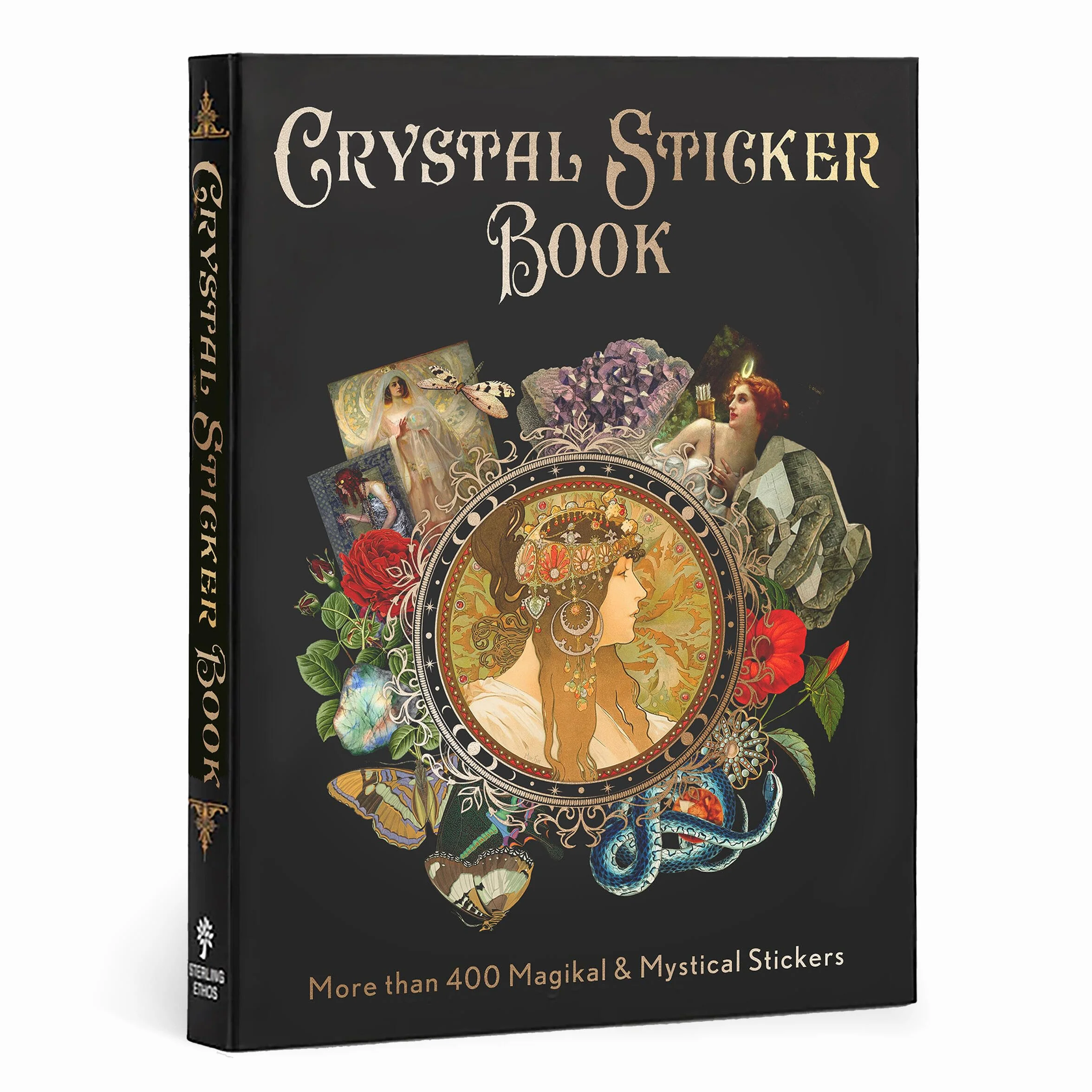 Crystal Sticker Book: More than 400 Magickal & Mystical Stickers (Mystical Sticker Book)