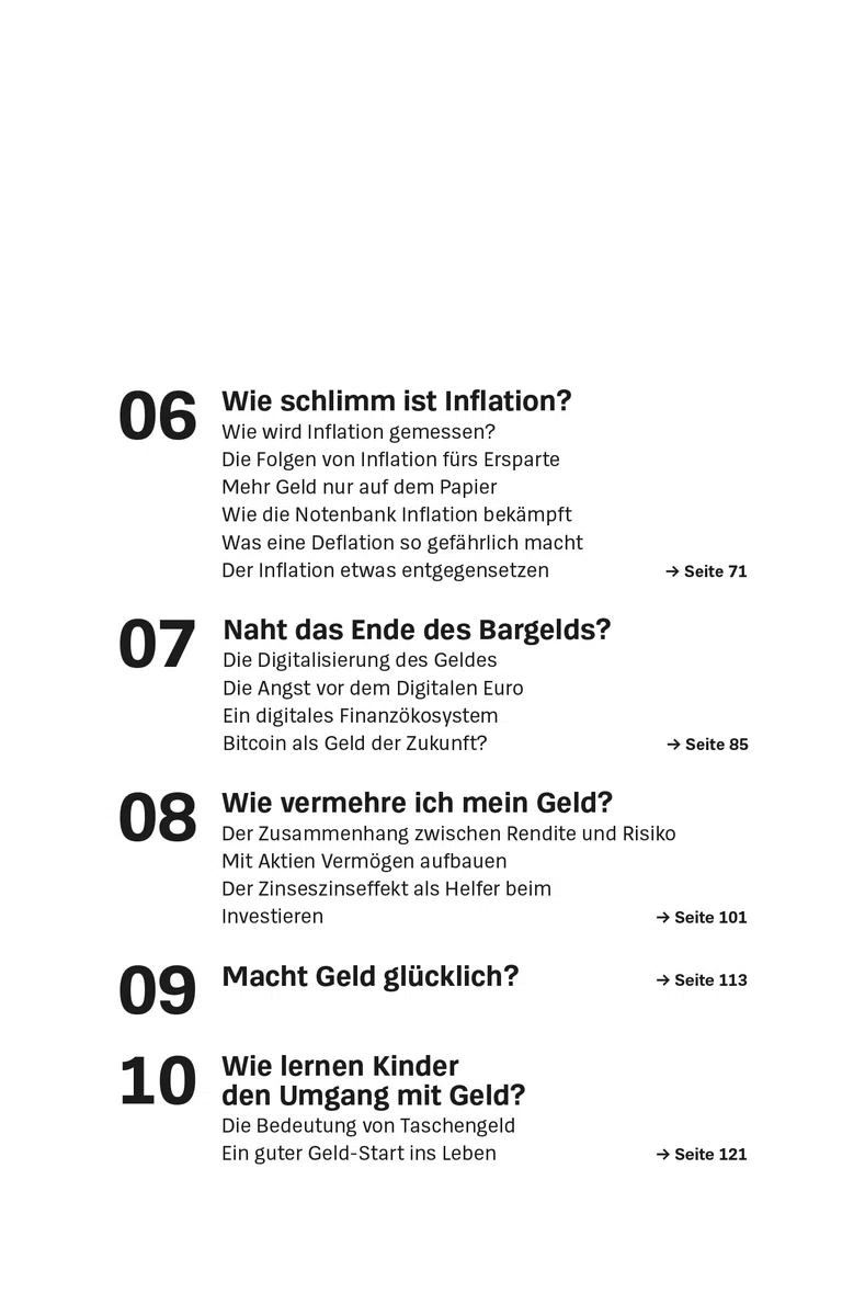 Was du schon immer über Geld wissen wolltest: und dir bisher niemand erklären konnte | Finanzwissen für Einsteiger: Geldsystem, Inflation, Euro, Banken, Bitcoin, Geldanlage