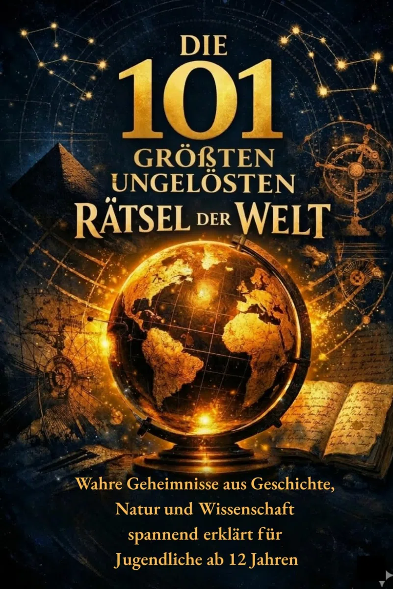 Die 101 größten ungelösten Rätsel der Welt: Wahre Geheimnisse aus Geschichte, Natur und Wissenschaft – spannend erklärt für Jugendliche ab 12 Jahren (101 - Die Serie, Band 2)