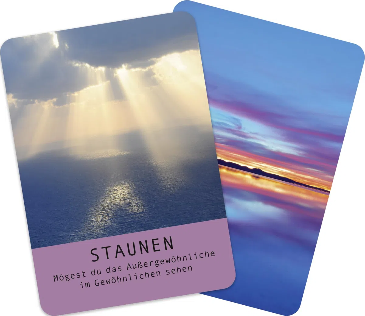 Ozean: 48 Orakelkarten mit Booklet | Kartendeck mit Buch mit genauer Erklärung | Entdecke mit kraftvollen Fotos und Botschaften die heilende Kraft des Meeres