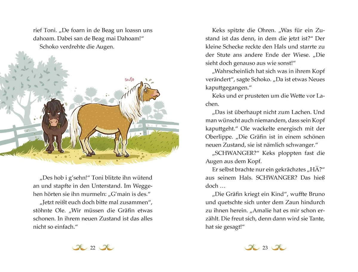 Die Haferhorde - Huf über Kopf: Band 7 der lustigen Ponyabenteuer für Kinder ab 8 Jahren