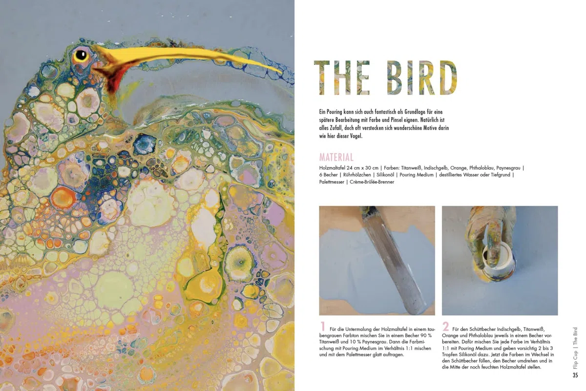 Acrylic Pouring. Der neue Acrylmal-Trend: BILDER gießen!: Fluid Painting. Das Grundlagenbuch. Mit Online-Videos