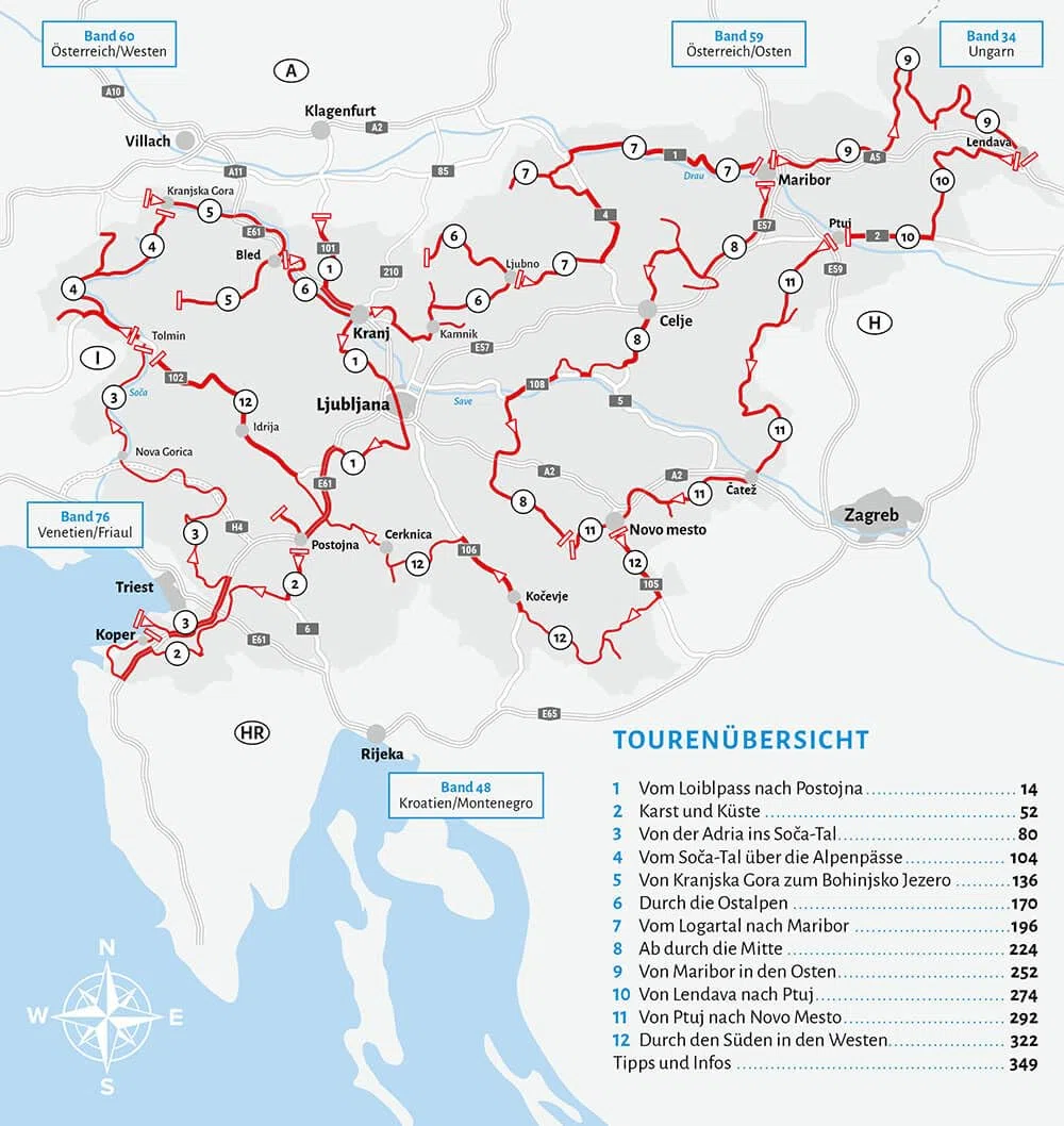 Entdeckertouren mit dem Wohnmobil Slowenien (Womo-Reihe, Band 56)
