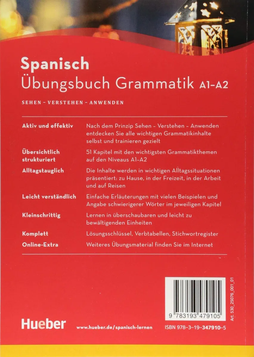Spanisch – Übungsbuch Grammatik A1-A2: Sehen - Verstehen - Anwenden / Buch