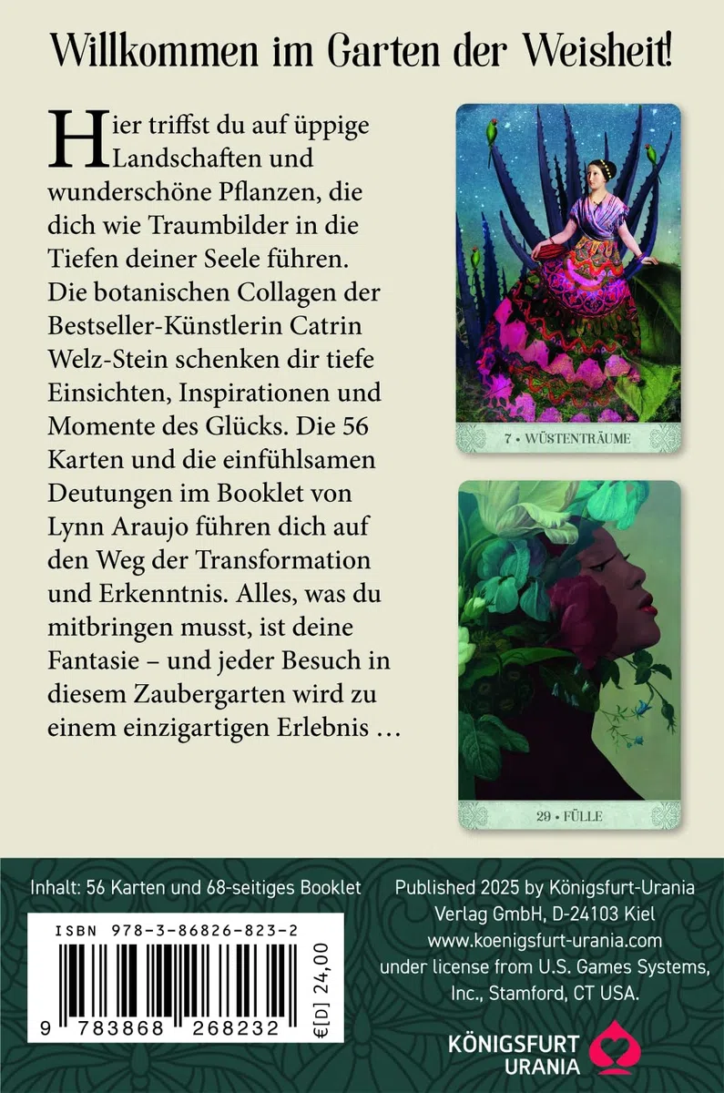 Botanical Dreams Orakel - 56 Orakelkarten und 68-seitiges Booklet (modernes jugendstil Orakel Deck)