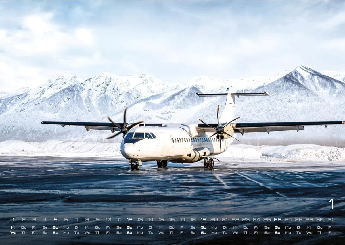 Planes - Über den Wolken - Flugzeuge - 2025 - Kalender DIN A3: Der Wandkalender mit den besten Flugzeug-Motiven für das Jahr 2025 im Format DIN A3 (ca. 42 x 30 cm)!