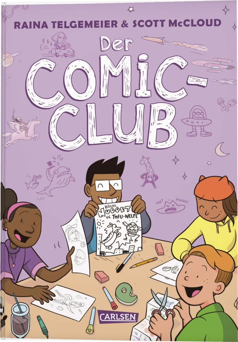 Der Comic-Club: Witziger Schul-Comic für Kinder ab 8 Jahren