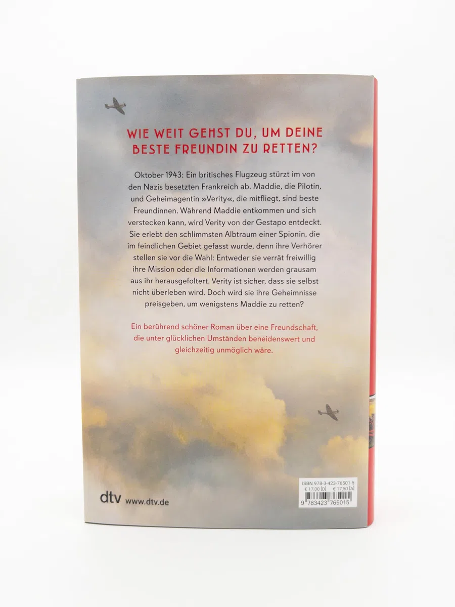 Code Name Verity: Roman | Der preisgekrönte #1 ›New York Times‹-Bestseller und TikTok-Erfolg jetzt auf Deutsch – eine intensive, berührende Freundschaftsgeschichte