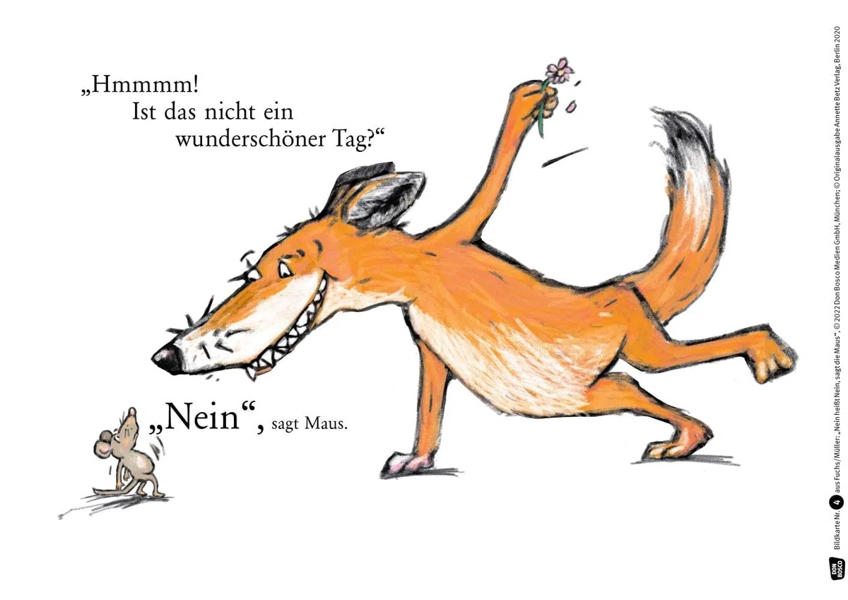 Nein heißt Nein, sagt die Maus. Kamishibai Bildkartenset: Entdecken - Erzählen - Begreifen: Bilderbuchgeschichten im Erzähltheater. Für Kita und ... für unser Erzähltheater)