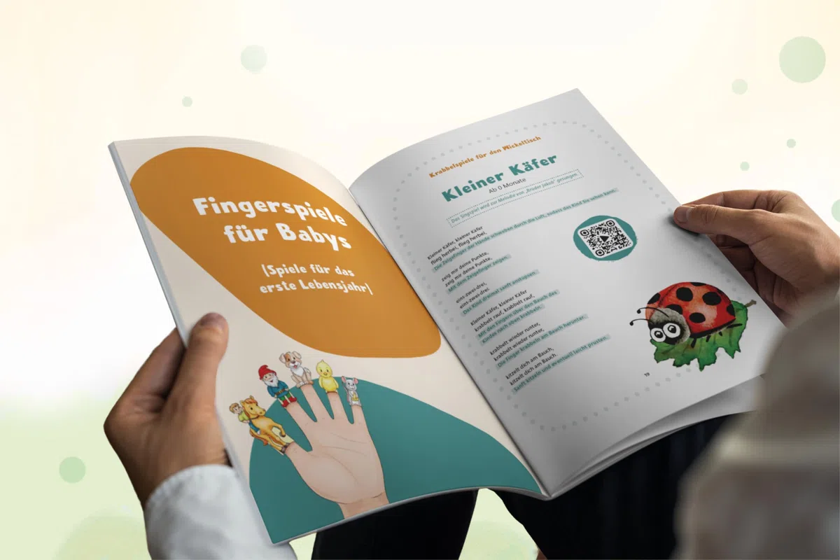 77 Fingerspiele für Babys und Kleinkinder: Spielerisch die Sinne Ihres Kindes fördern und die Eltern-Kind-Beziehung stärken inkl. Fingerpuppen zum Ausdrucken – Perfektes Geschenk zur Geburt und Taufe