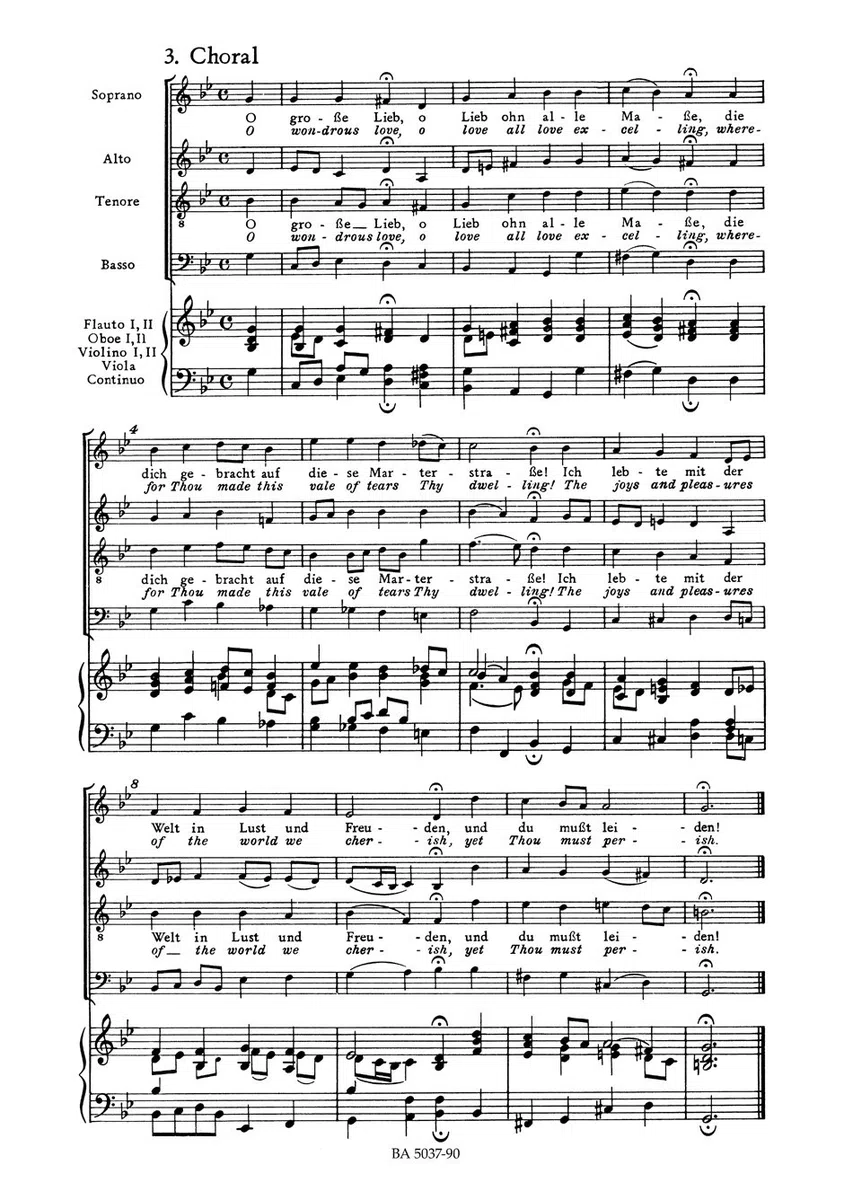 Johannes-Passion (St. John Passion) BWV 245. BÄRENREITER URTEXT. Klavierauszug vokal, Urtextausgabe