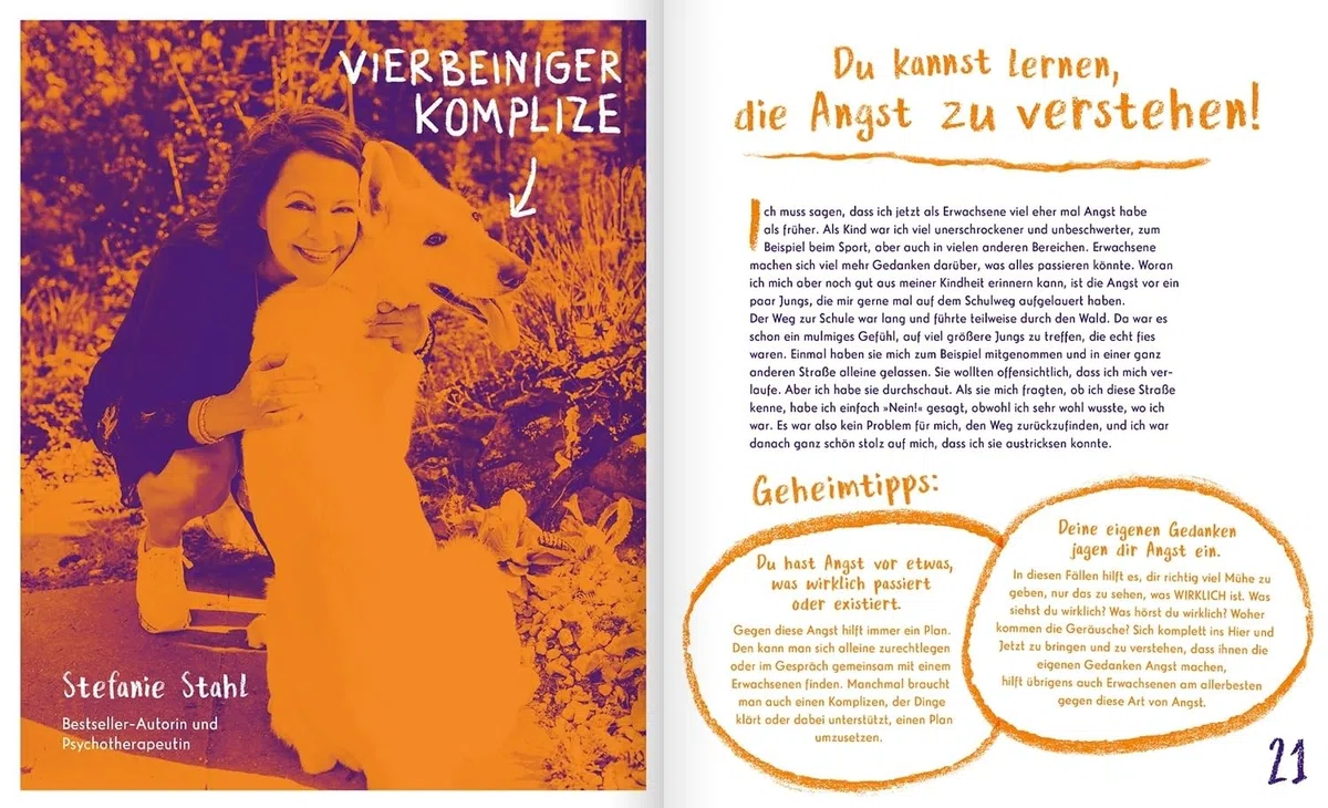 Keine Angst vor der Angst. Ein Buch wie 100 Freundinnen und Freunde: Checker Tobi, Motsi Mabuse und andere Stars erzählen, wie sie ihre Ängste überwinden. Ein Oetinger-Kinderbuch ab 5 Jahren