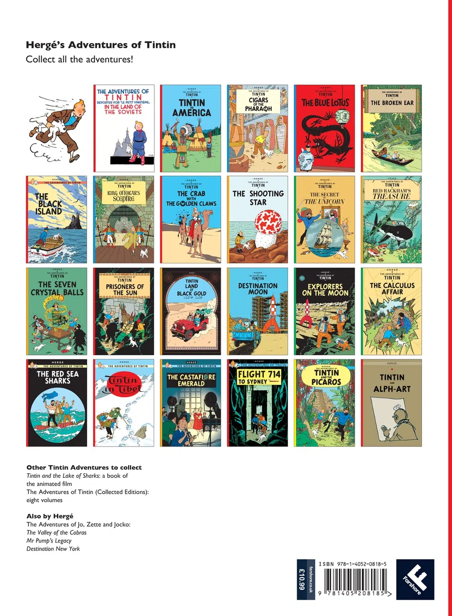 The Red Sea Sharks: The Official Classic Children’s Illustrated Mystery Adventure Series (The Adventures of Tintin)