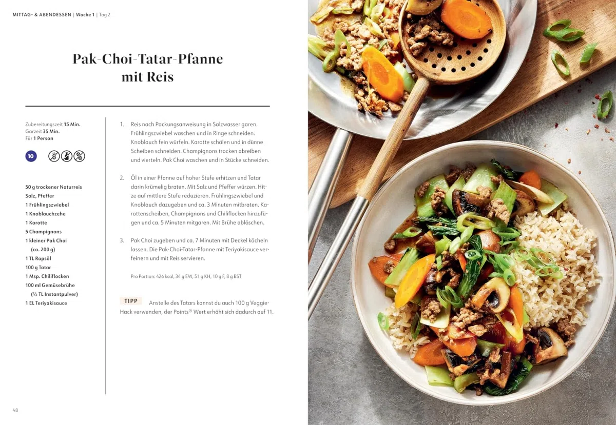 Weight Watchers - der neue 4 Wochen Powerplan: Abnehmen ohne Verzicht – Genussvoll schlank werden mit leckeren Rezepten für eine ausgewogene Ernährung (GU Diät&Gesundheit)