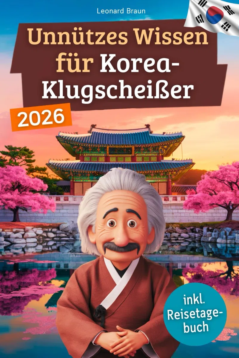 Unnützes Wissen für Korea-Klugscheißer: 222 lustige & skurrile Fakten, die du nie wissen wolltest, aber lieben wirst - das ideale Geschenk für echte Südkorea-Liebhaber (inkl. Reisetagebuch)