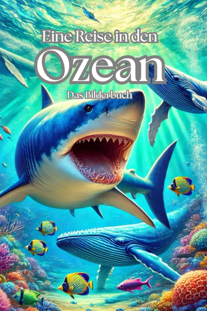 Eine Reise in den Ozean: Die faszinierende Welt unter Wasser – Bilderbuch über Meerestiere, Umweltschutz und weitere Fakten für Kinder ab 6 Jahren