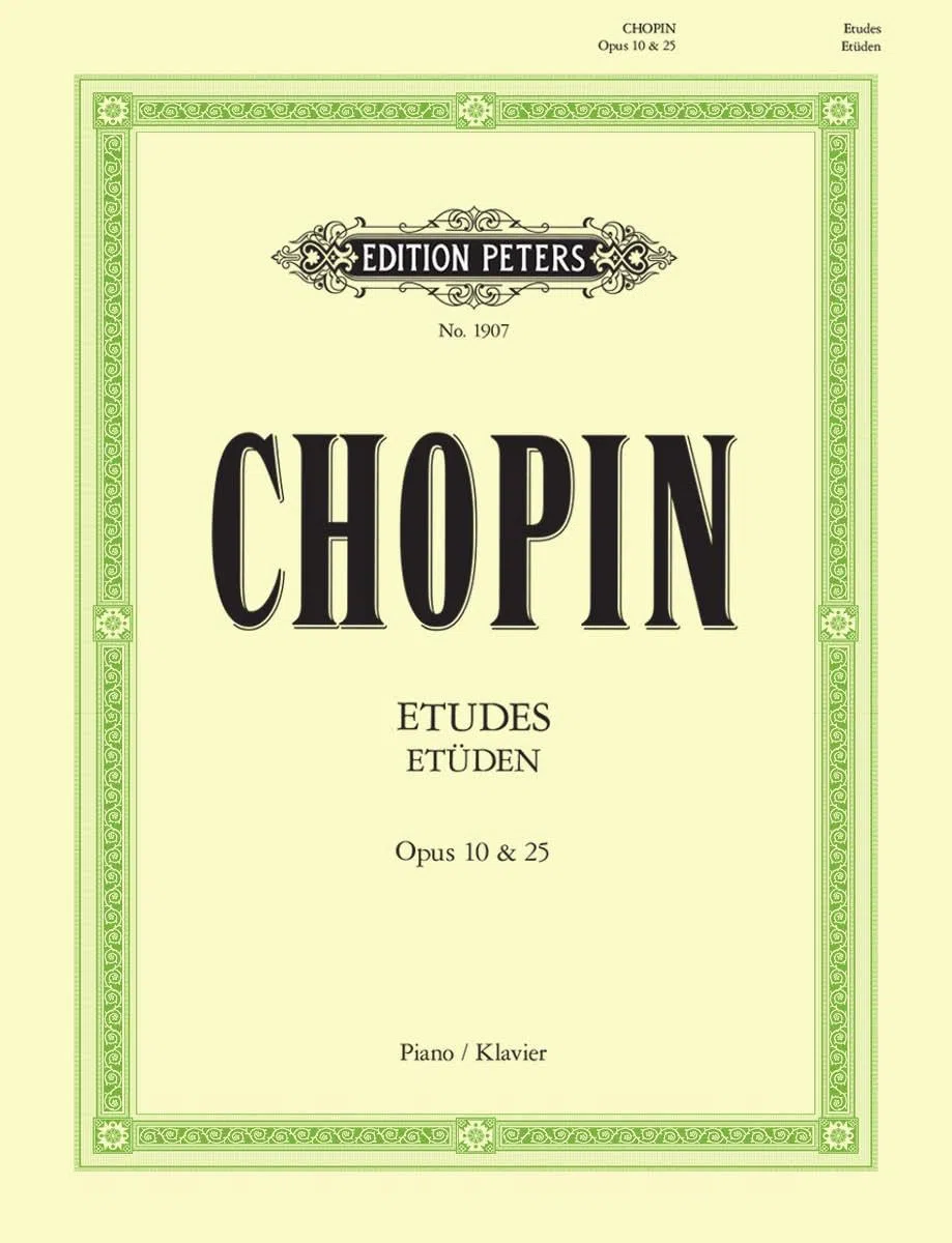 Chopin: Etüden Op. 10 & 25. Klavier