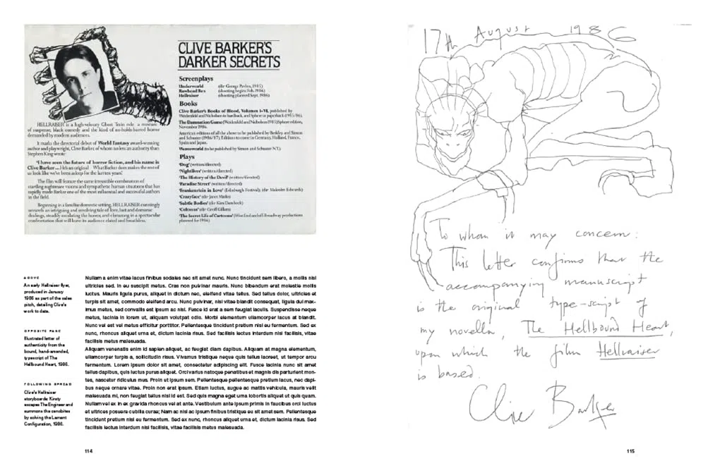 Clive Barker's Dark Worlds: The Art and History of Clive Barker