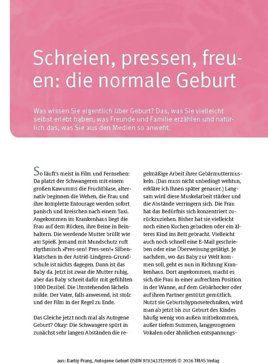 Autogene Geburt: Mit Hypnobirthing selbstbestimmt gebären