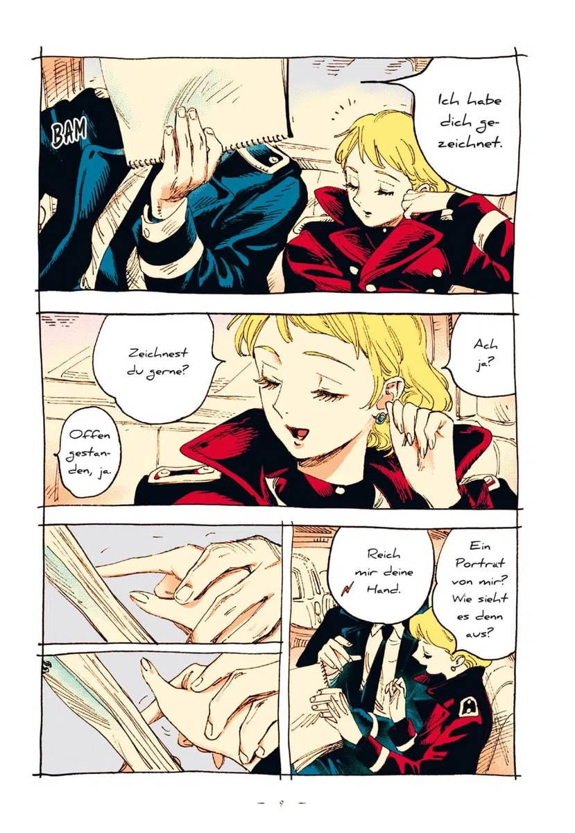 VEIL 6: Romantischer Manga mit wunderschönen, farbigen Illustrationen über über eine blinde Frau und die Liebe