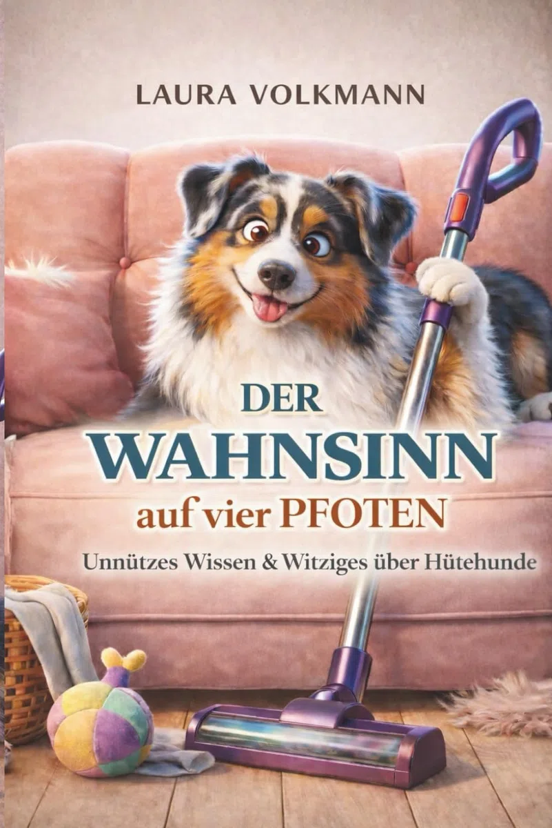Der Wahnsinn auf vier Pfoten - Unnützes & witziges über Hütehunde - das perfekte Geschenk: Das lustigste Hundebuch über Australian Shepherds – mit ... Alltagspannen und jeder Menge Hundehaaren.