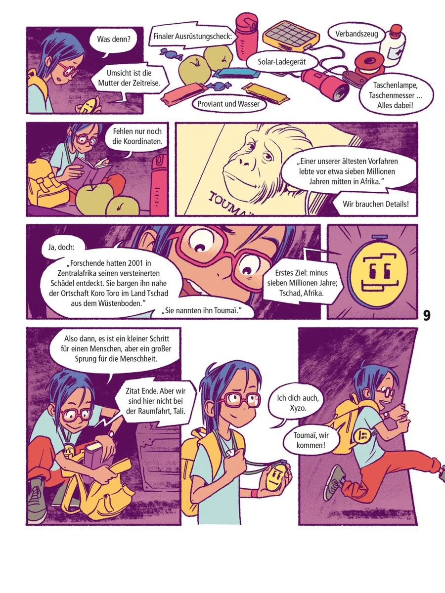 MENSCH!: Eine Zeitreise durch unsere Evolution | Comic-Sachbuch für Kinder ab 10 Jahren über die Geschichte der Menschheit