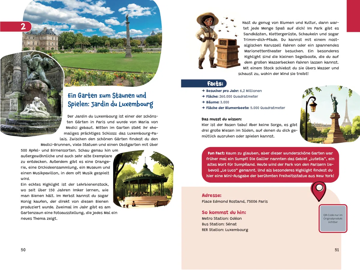 Spannendes Paris! Reiseführer für neugierige Kids: Voller Abenteuer, kniffliger Rätsel, vielseitigen Touren, Sehenswürdigkeiten und Geheimtipps (Spannende Städte! – Reiseführer für neugierige Kids)