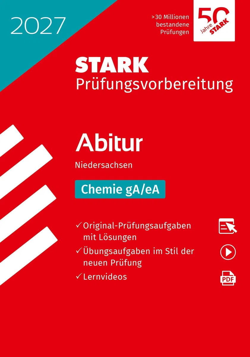 STARK Chemie gA/eA - Abitur 2027 Niedersachsen - Prüfungsvorbereitung (Abitur-Prüfungen)