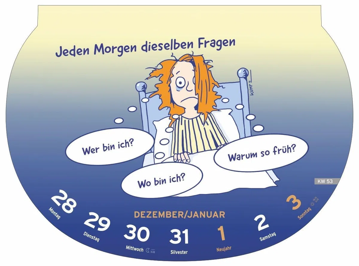 Dumme Sprüche Kalender 2027 - Für Gescheite!: Lustiger Wandkalender mit 52 witzigen Sprüchen und Cartoons. Humorvoll illustrierter Wochen-Kalender 2027 zum Aufhängen.