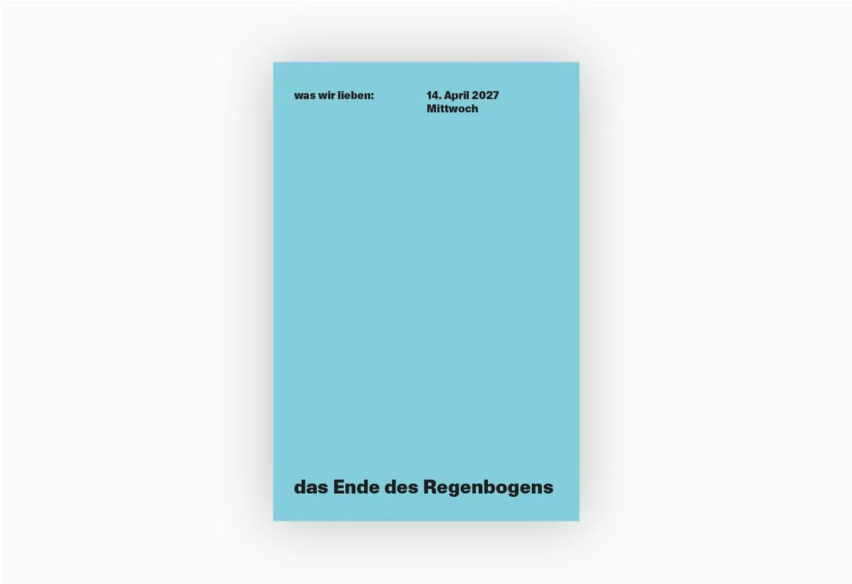 was wir lieben: in 365 Tagen. Ein Notizkalender für 2027 mit Liebeserklärungen an den Alltag