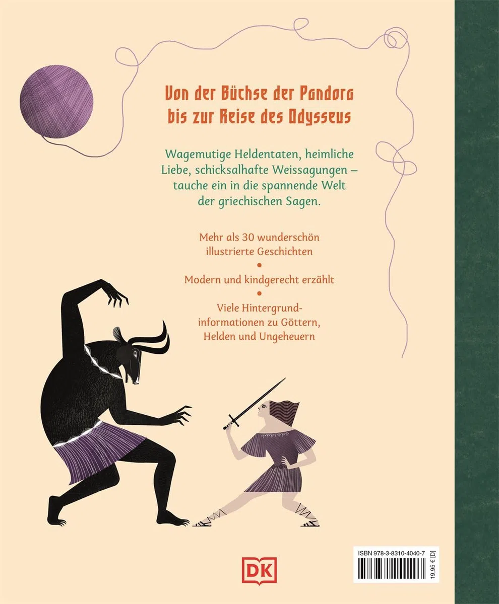 Griechische Mythen und Sagen: Von tragischen Helden, streitlustigen Göttern und vielköpfigen Ungeheuern. Spannendes Sachwissen für Kinder ab 8 Jahren