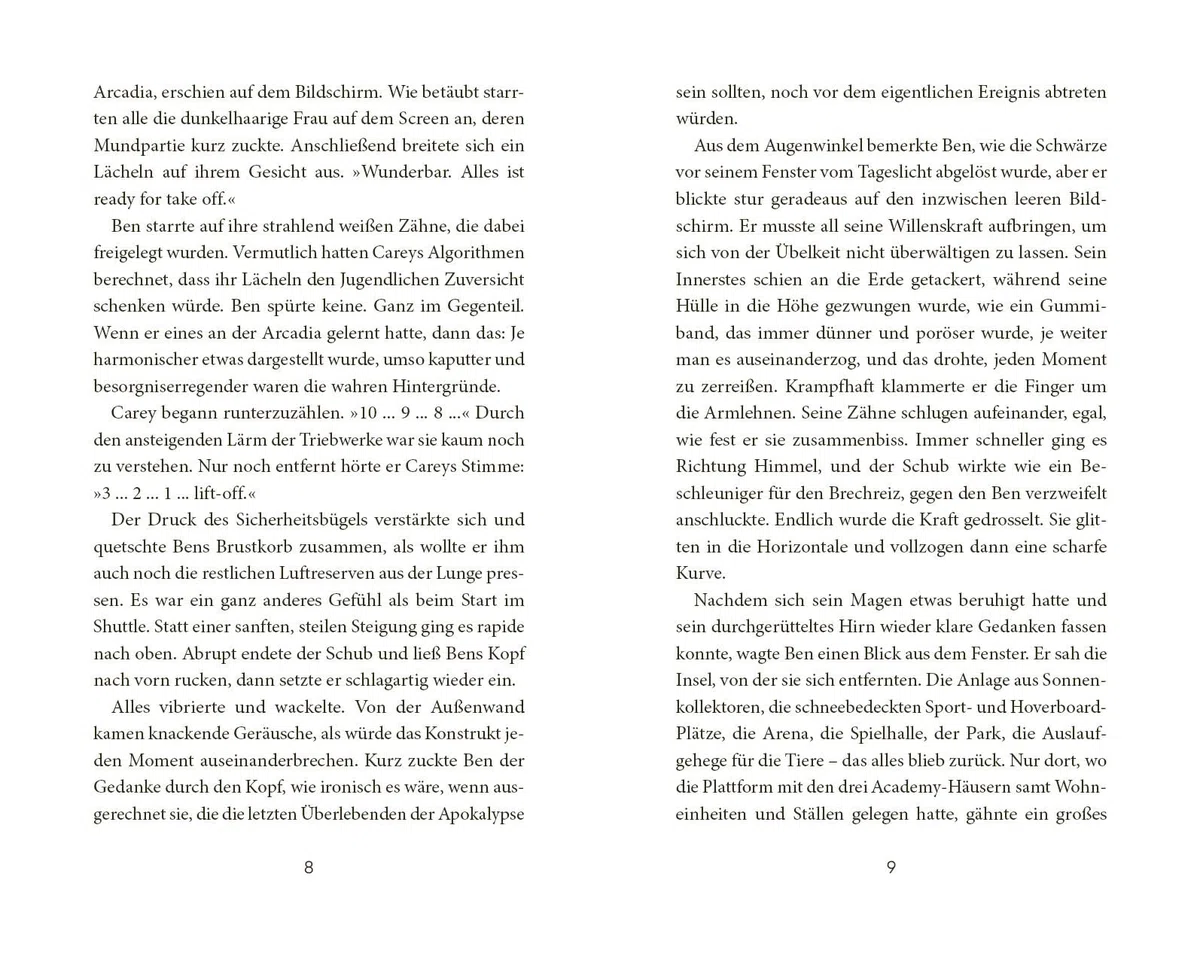 Arcadia – Die Zukunft der Welt: Das Finale der actionreichen Future-Fiction-Fantasy (Die Arcadia-Reihe, Band 2)