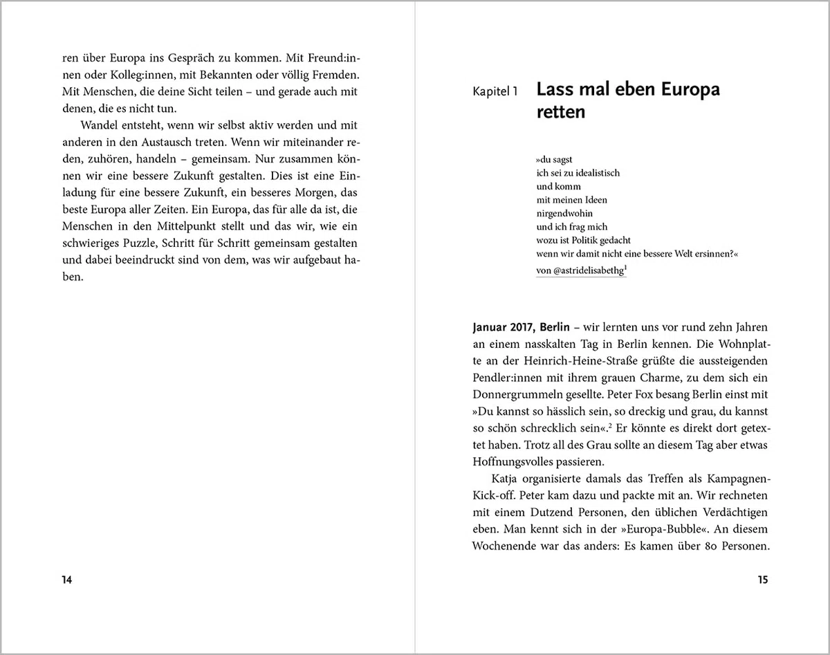 Das beste Europa aller Zeiten: Unerhörte Ideen für ein besseres Morgen