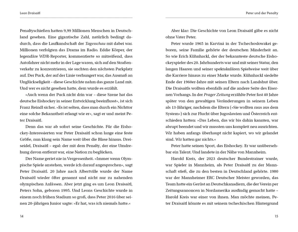 Leon Draisaitl: Die Biografie | Einer der renommiertesten Eishockey-Kenner des Landes über den Superstar des Eishockeys und deutschen Fahnenträger bei den Olympischen Spielen 2026