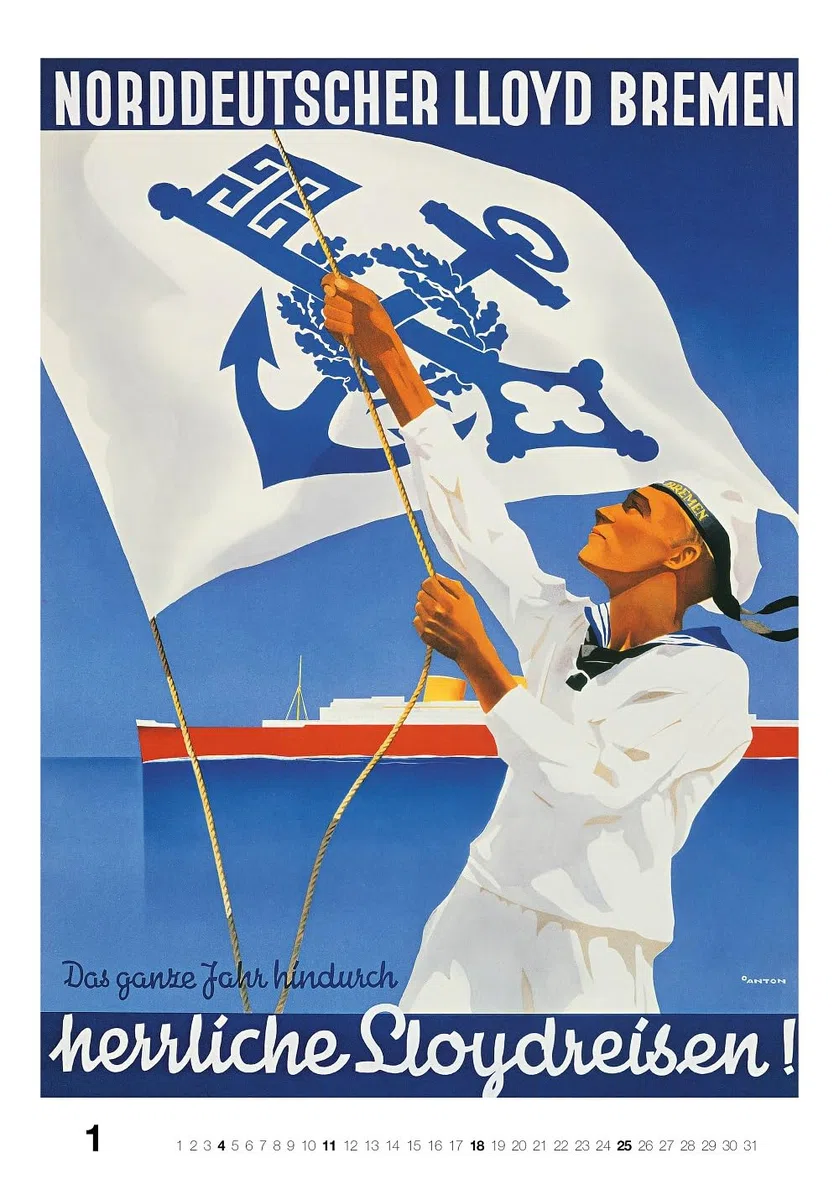 Historische Schiffsplakate 2026