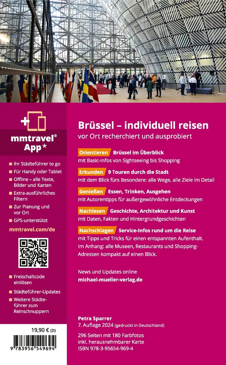 MICHAEL MÜLLER Reiseführer Brüssel MM-City: 100% authentisch, aktuell und vor Ort recherchiert. Inkl. Faltkarte & App.