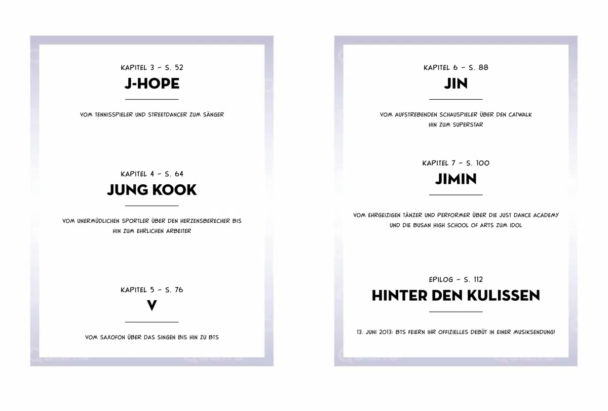 BTS: Die Graphic Novel Biografie