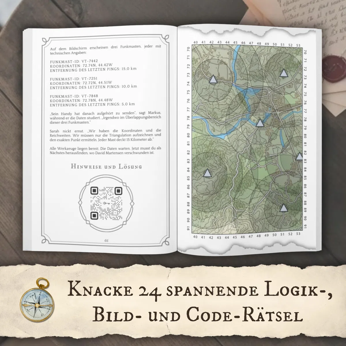 Escape Room Adventskalender: Das Geheimnis der Nebelforst-Hütte: Knacke die 24 Rätsel und entkomme rechtzeitig vor Weihnachten | Der Rätsel Adventskalender für Erwachsene und Teenager