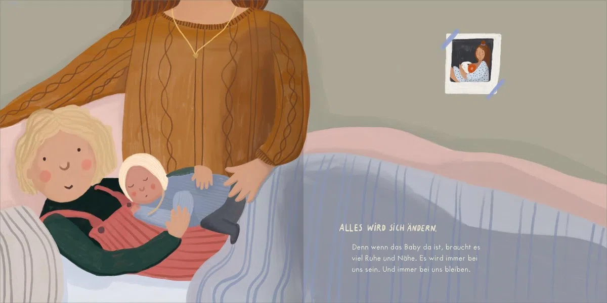 Wir. Nur noch mehr davon.: Das Geschwisterkind-Buch | Einfühlsames Bilderbuch über Familienzuwachs, von der Schwangerschaft bis zum neuen Alltag mit Geschwisterchen