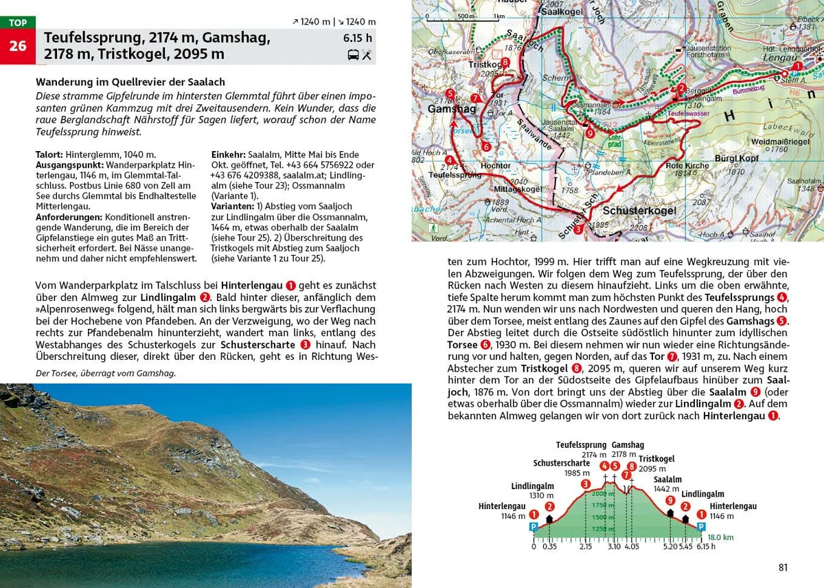 Pinzgau: Rund um Saalbach und Zell am See. 50 Touren mit GPS-Tracks (Rother Wanderführer)