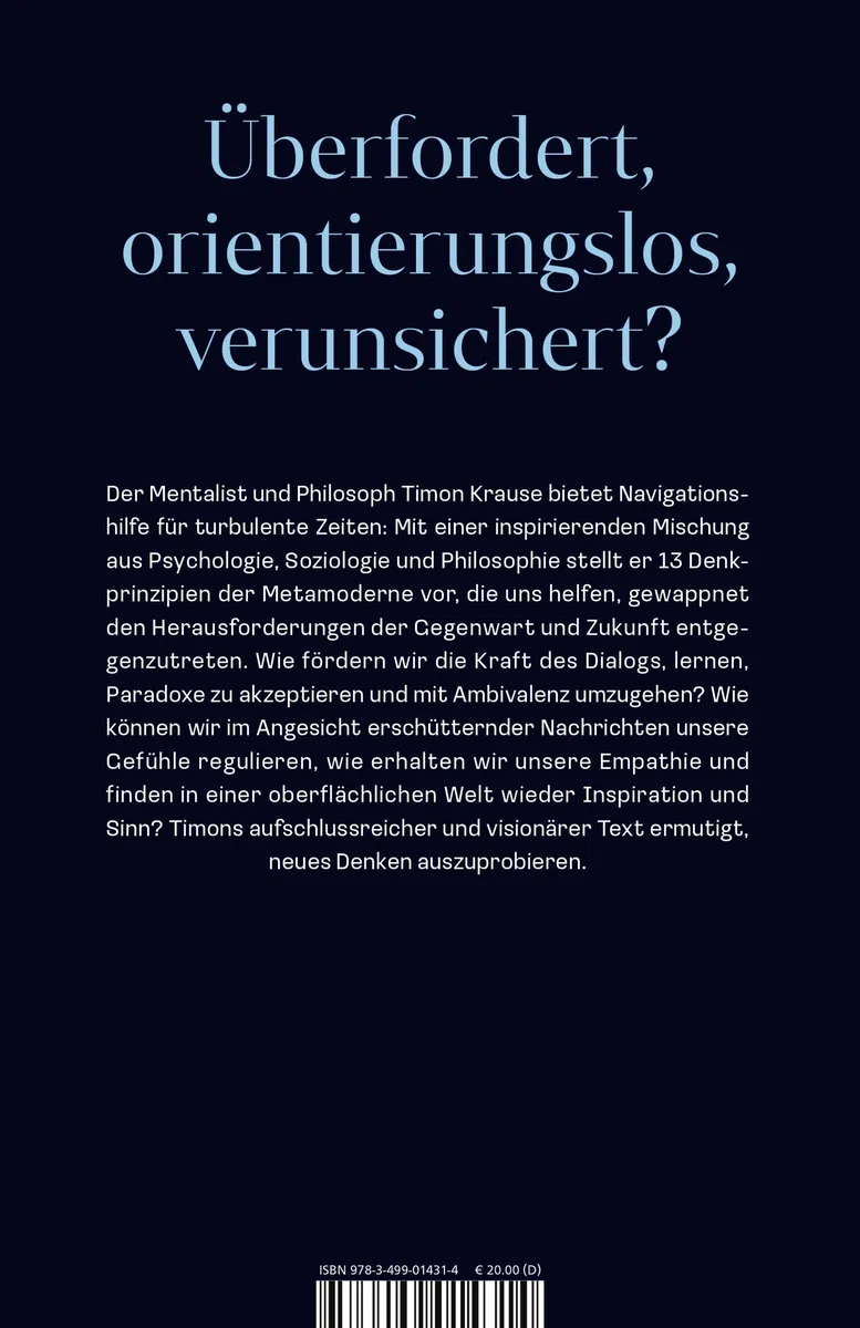 Sei deiner Zeit voraus: 13 Denkprinzipien für die Welt von morgen
