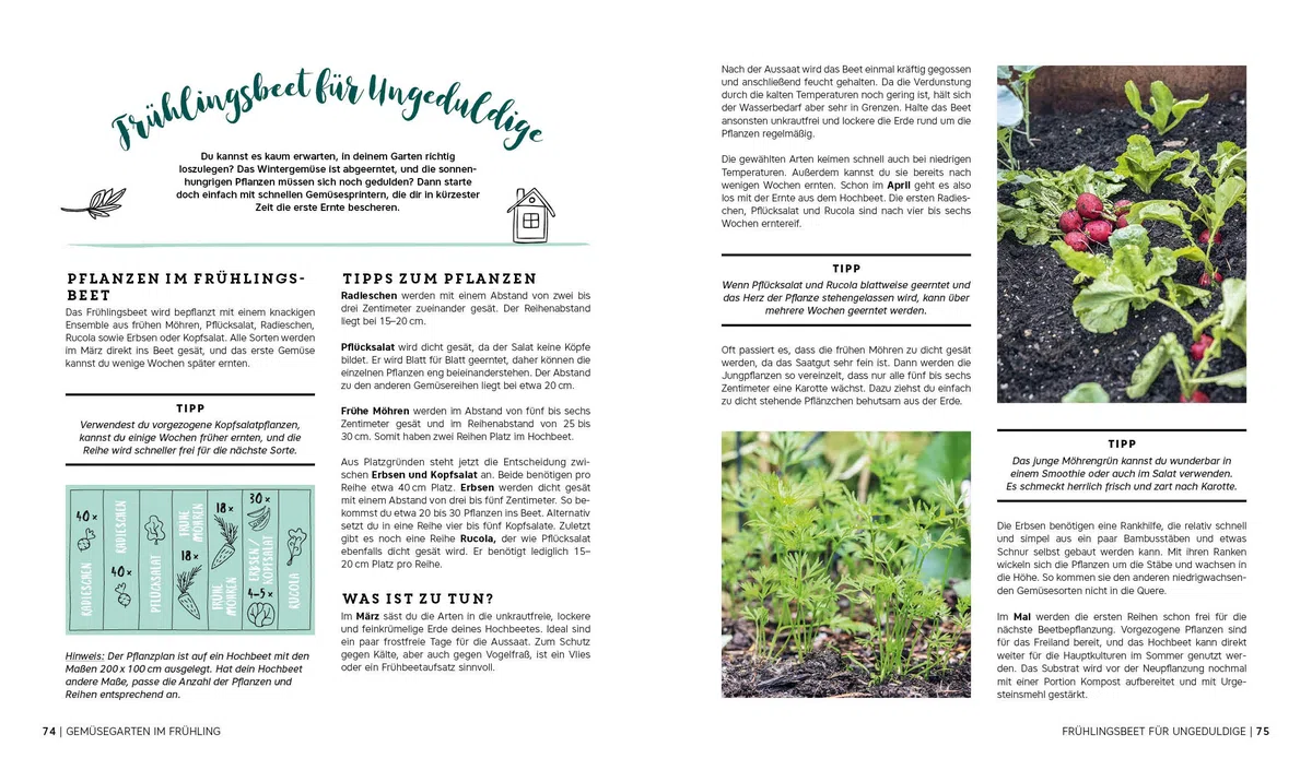 Ernte gut, alles gut! – Gemüsegärtnern im Hochbeet, Frühbeet und Gewächshaus