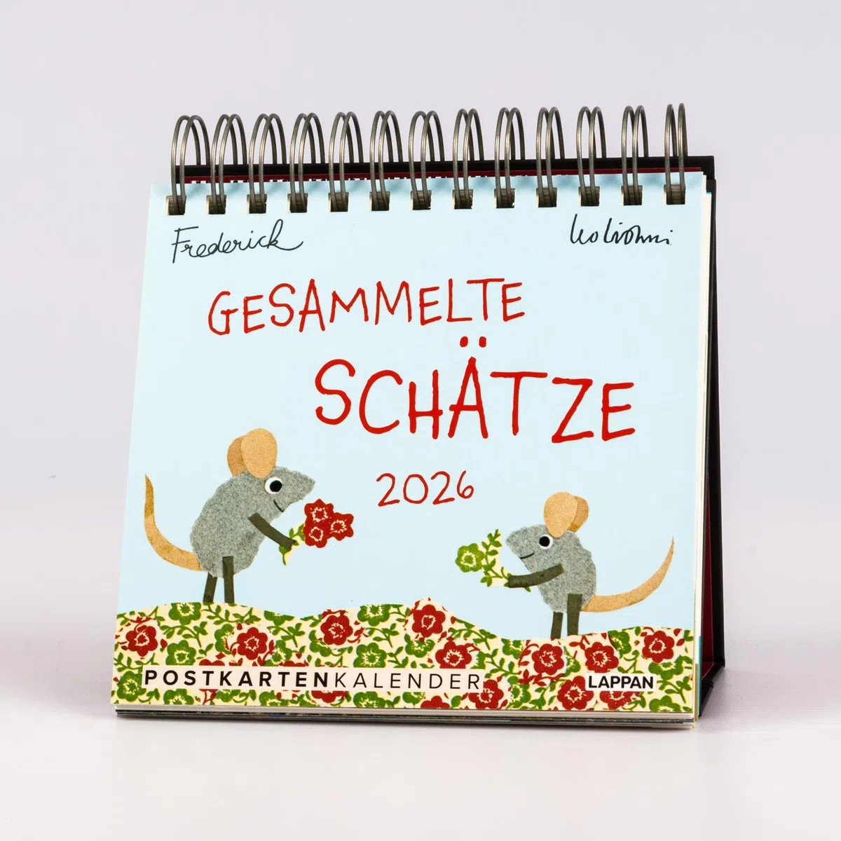 Frederick – Gesammelte Schätze 2026 (Frederick von Leo Lionni): Postkartenkalender mit Spiralbindung, 17 x 18 cm | Mit 53 Postkarten zum Heraustrennen und Versenden