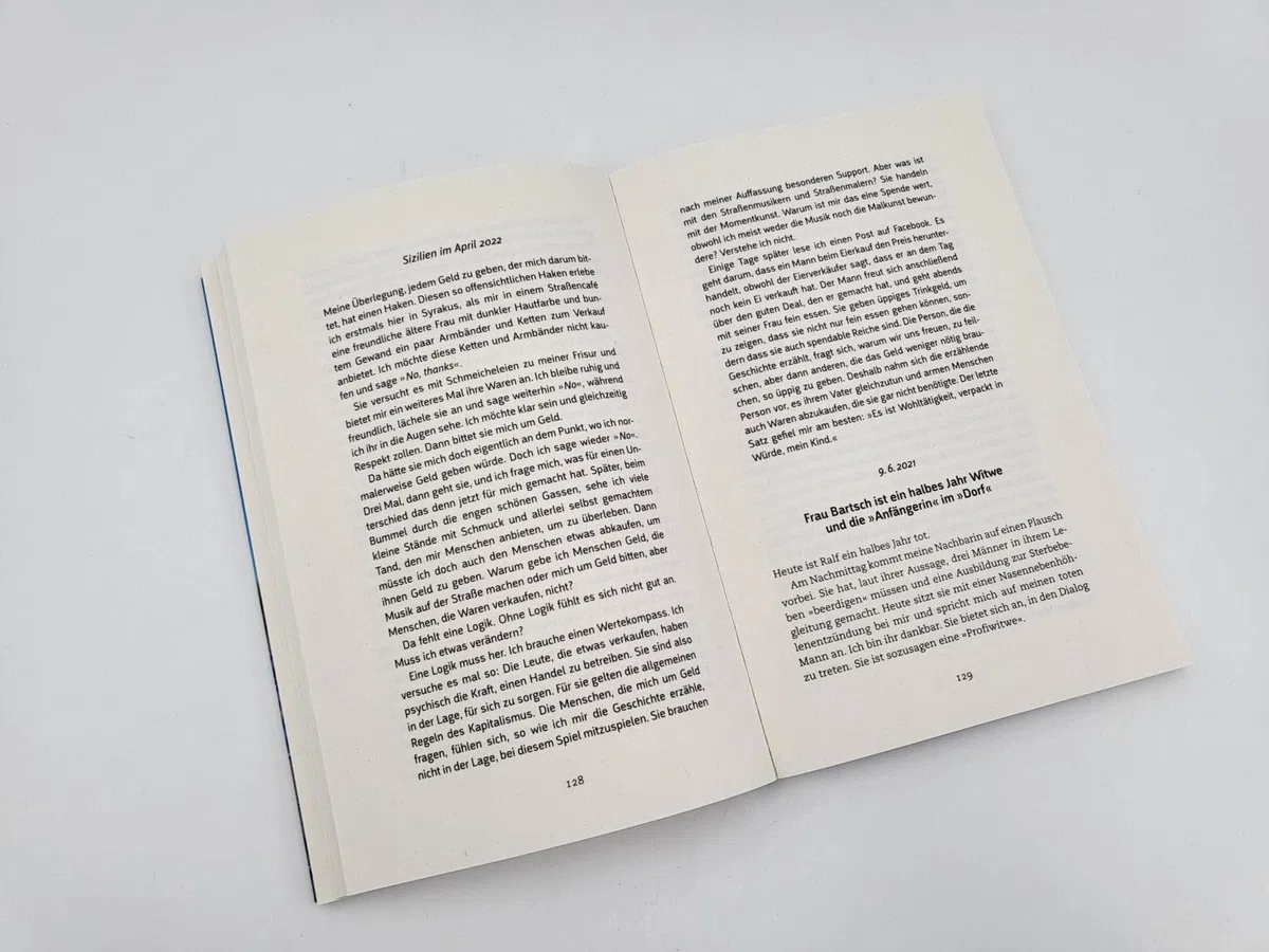 Frau Bartsch reist sich zusammen: Wie ich auszog, das Trauern zu lernen, und unterwegs das Glück fand | Das besondere Buch zum Thema »Trauer«