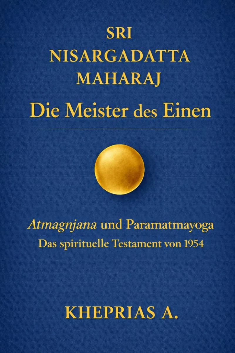 Sri Nisargadatta Maharaj - Die Meister des Einen: Atmagnyana ani Paramatmayoga Die Erkenntnis des Selbst und der Yoga des Höchsten Selbst (Das ... EINEN — REIHE DER NICHTDUALEN WEGE, Band 1)