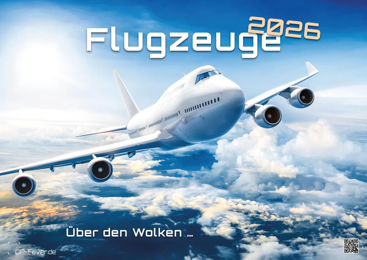 Planes - Über den Wolken - Flugzeuge - 2026 - Kalender DIN A3: Der Wandkalender mit den besten Flugzeug-Motiven für das Jahr 2026 im Format DIN A3 (ca. 42 x 30 cm)!